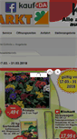 Mobile Screenshot of baumarkt-goellnitz.de